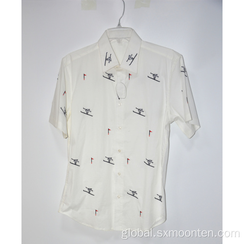 Mens Dress Shirts Low Price Casual Design Cotton Dress Shirt Supplier